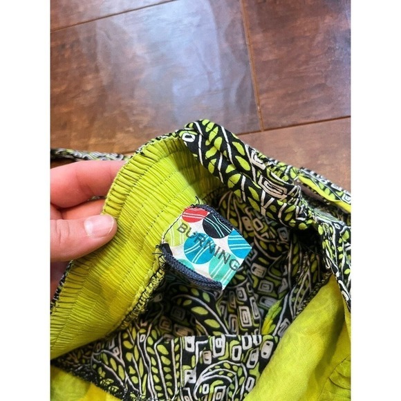 Burning Torch Womens Cotton Abstract Print Open Back Sundress Multicolor Size M - Picture 10 of 15